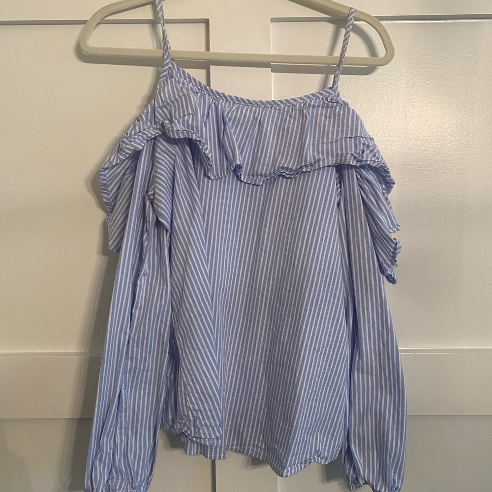 Boho Off the Shoulder Long Sleeve Blouse